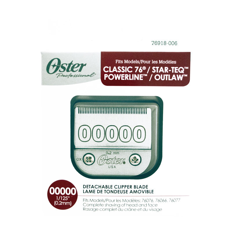 Oster Name Carbon Steel 0.2 mm Replacement Blade for Personal Care Appliances, Model 76918-006
