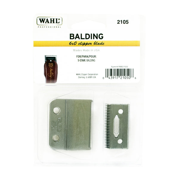WAHL Professional 6X0 Ultra-Close Balding Blade - Trimmer Head Accessories, Replacement Accessory for 5 Star Balding Clipper