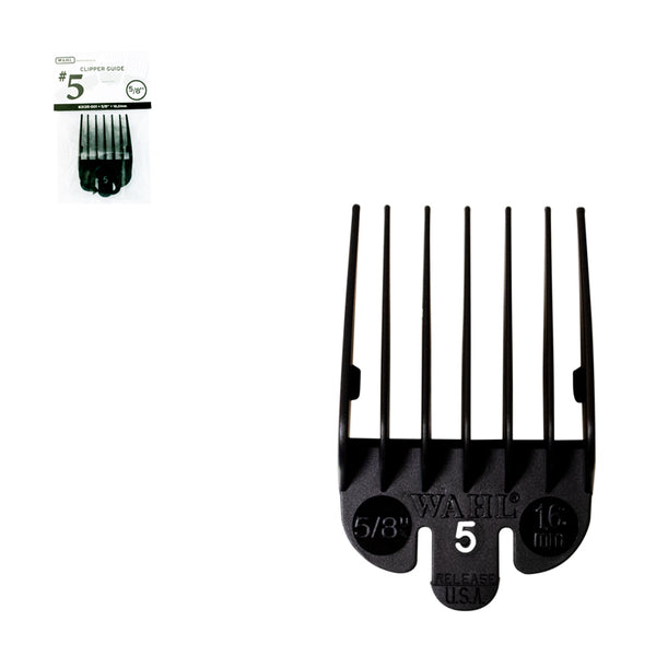 WAHL 5/8-Inch Clipper Comb Attachment - Durable Plastic Design, Easy-Change Feature, Secure Fit for Personal Care Appliances