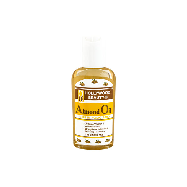 Hollywood Beauty Almond Cosmetic Body & Massage Oil - Liquid, 2 Oz, Single Item