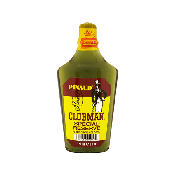 Clubman Special Reserve Scented Aftershave Cologne - Gentle Sensitive Skin Blend, Macho Fragrance, 6 fl oz