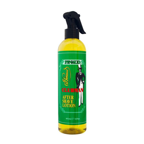 Clubman Men's Vanilla Liquid After Shave Lotion Spray - Classic Barber Splash, Soothing Scent, 16 fl oz, Single Unit