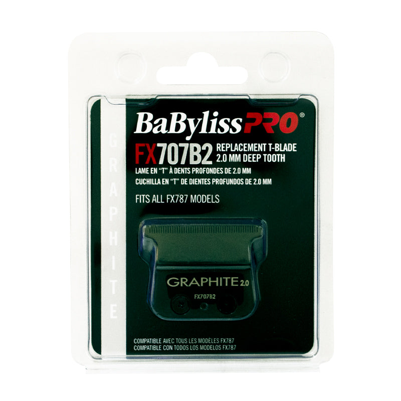 Replacement Blades, Deep-Tooth T-Blades for Outlining Hair Trimmers (FX787, FX799) and LoPROFX Trimmers (FX726, FX729)