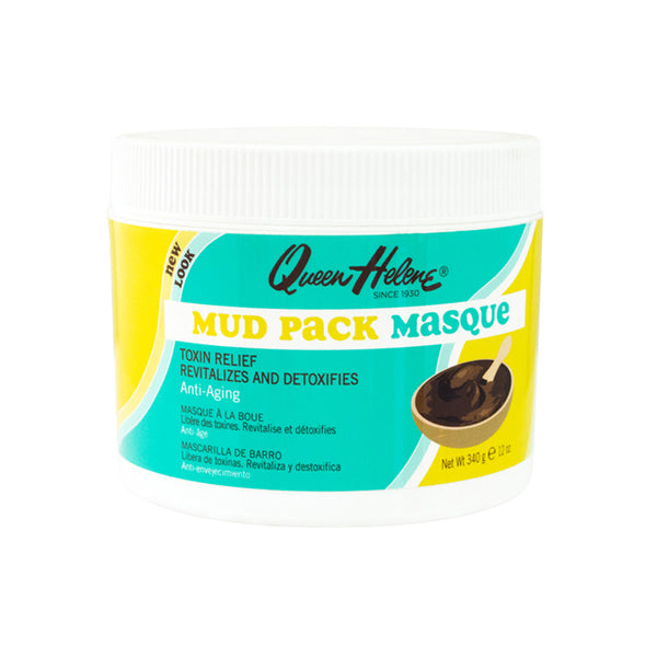 Mud Pack Masque, 12 Ounce, Cleanser, Softening, Smoothening, Tightens Loose Skin, Stimulates Blood Circulation