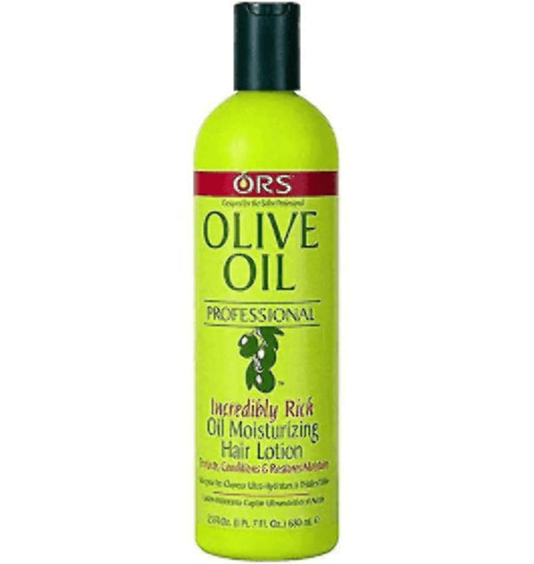 ORS Olive Oil Professional Organic Haircare Moisturizer, Incredibly Rich Hydrating Hair Lotion - Protects, Conditions, Restores Moisture (23.0 oz)