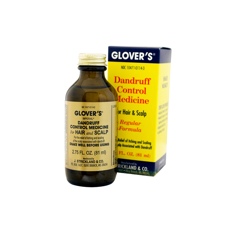 Glovers Dandruff Control Medicine, Regular Formula, 2.75oz Scalp Treatment for Haircare (Beauty & Personal Care)