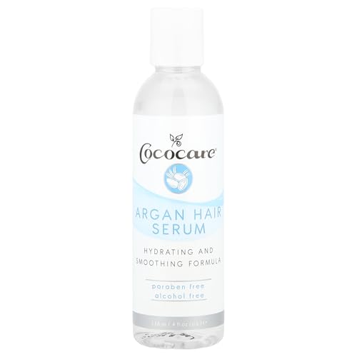 COCOCARE Argan Hair Serum - Haircare Moisturizer, Hydrating Nourishing Treatment for Frizz Control, 4 fl oz (118 ml)