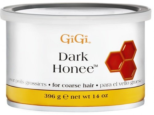 GiGi Dark Honee Soft Wax for Hair Removal, Removes Thick to Coarse Hair, Ideal for Normal to Dry Skin, Face & Body Wax for Men & Women, 14 oz
