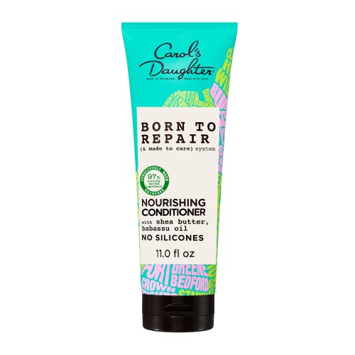 Carol's Daughter Born To Repair Nourishing Hydrating Moisturizer Conditioner - Sulfate-Free Haircare for Curly Hair with Shea Butter, 11 Fl Oz