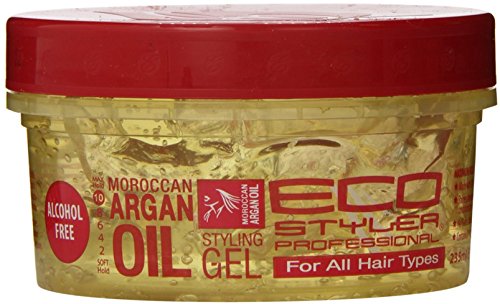 ECO Moroccan Argan Oil Styling Gel, 8 Fluid Ounce