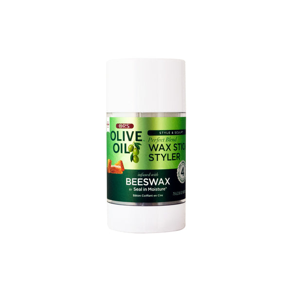 Olive Oil Style & Sculpt Perfect Blend Wax Stick Styler Infused with Beeswax to Seal in Moisture (2.6 oz)