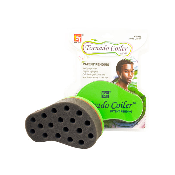 Beauty Town Tornado Coiler Mini (10 Mm Hole) (Lime Green)