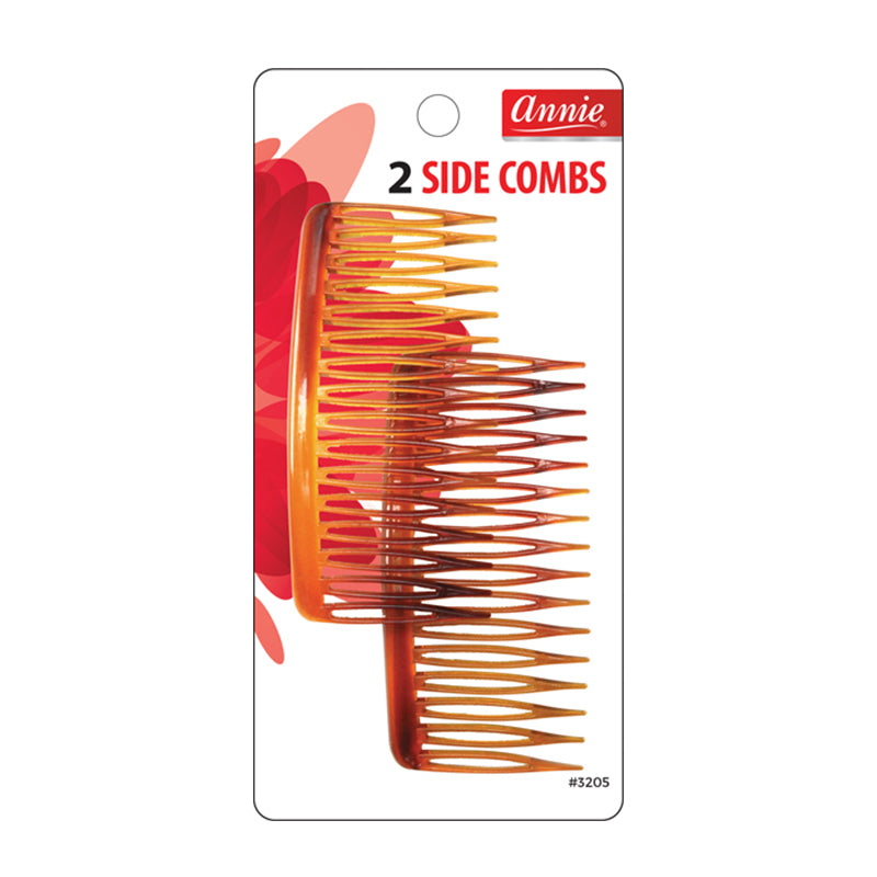 ANNIE #3205 SIDE COMBS 2 CT LARGE ASST