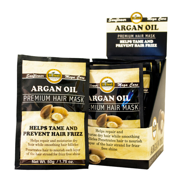 Difeel Premium Deep Conditioning Hair Mask with Argan Oil 1.75 ounce