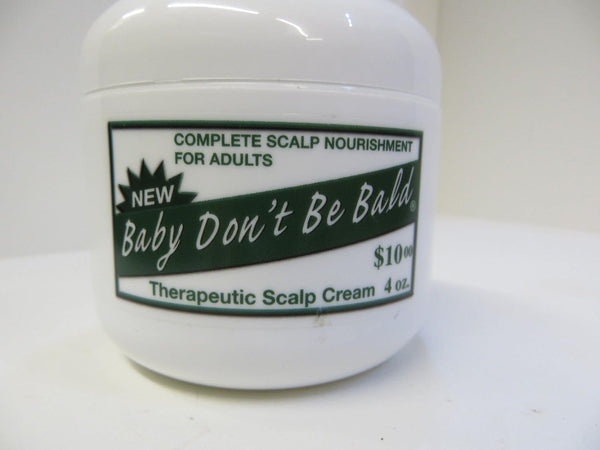 Baby D;Be Bald Complete Scalp Nourishment For Adults Therapeutic Scalp Cream, 4 Oz.