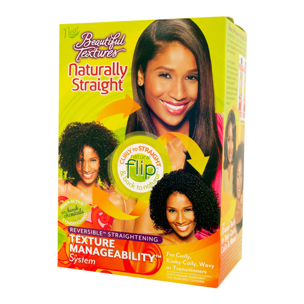 Beautiful Textures Naturally Straight Texture Manageability Kit Volumizing Mousse - Unisex Haircare, Frizz Control, Soft Shine, Silky Smooth Finish, Cream-Infused Curl Support