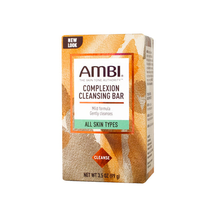 Ambi Mild Gentle Hydrating Solid Facial Cleanser Bar Soap - Daily Moisturizer, Scented Facial Cleansing Wash, 1-Count