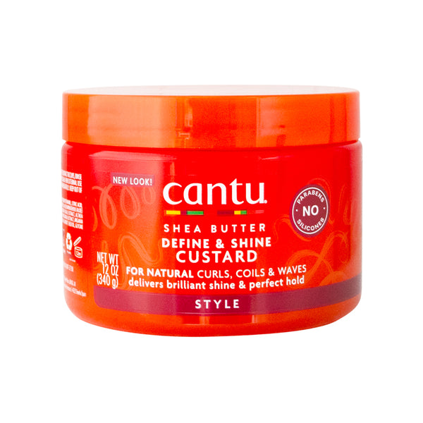 Cantu Shea Butter for Natural Hair Curling Custard, 12 Ounce