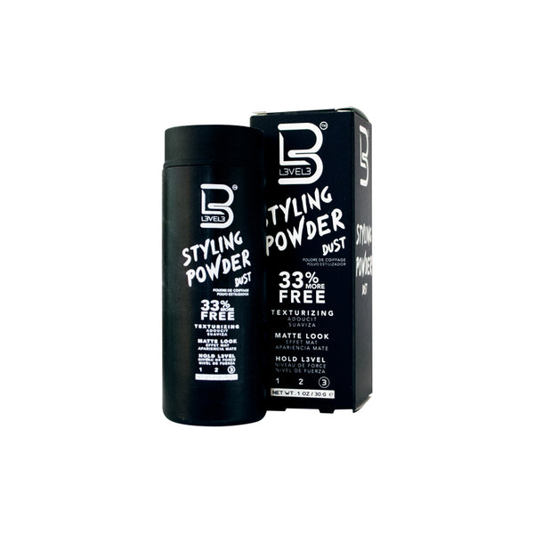 L3 Level 3 Styling Powder - Natural Look Mens Powder - Easy to Apply with No Oil or Greasy Residue (Small - 30 Grams) Body Care Lightweight