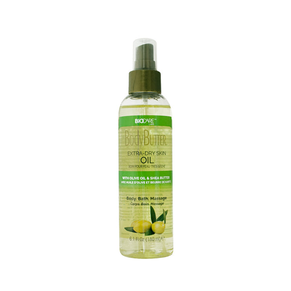 Biocare Skin Renewal Olive Oil Moisturizer - Luxury Cosmetic Body Care Body Oil for Extra Dry Skin, Lightweight, Nourishing with Shea Butter & Vitamin E, Soothes & Hydrates, 6.1 oz