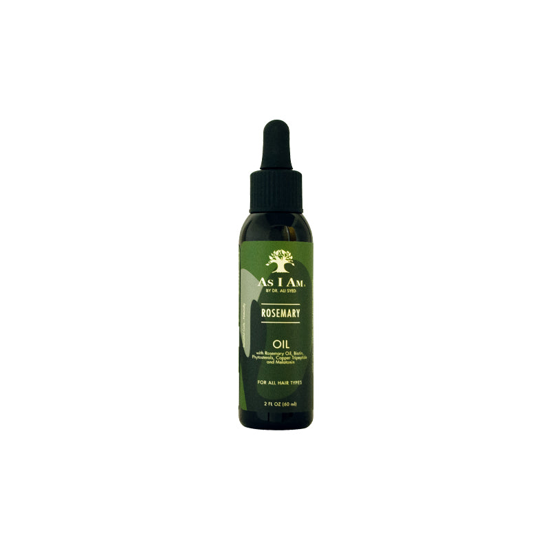 As I Am Rosemary Oil - 2 oz - Hair Density Serum - with Biotin & Saw Palmetto Haircare Nourishing Hair Oil