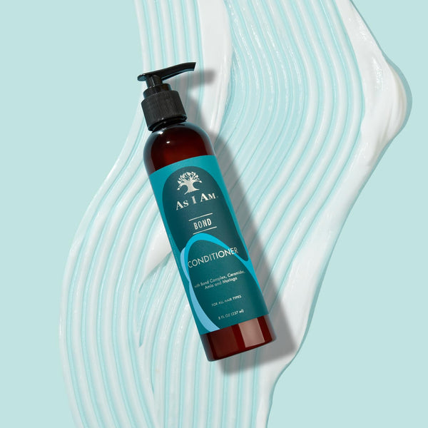 As I Am Bond Conditioner - 8 oz - with Moringa, Amla, & Ceramides - Hair Repair Treatment For Damaged Hair