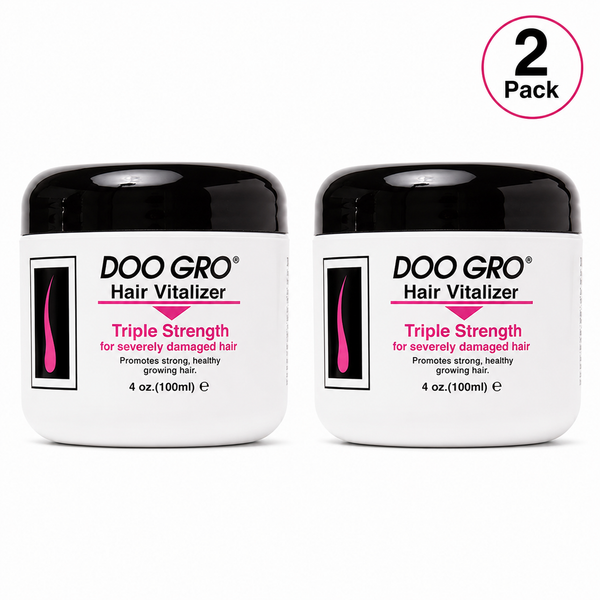 Doo Gro Triple Strength Medicated Hair Vitalizer, 4 Ounce (Pack of 2)