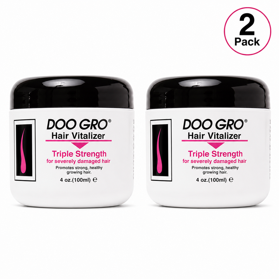 Doo Gro Triple Strength Medicated Hair Vitalizer, 4 Ounce (Pack of 2)