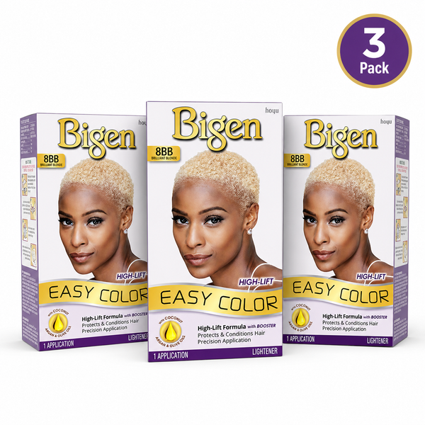 8BB Bigen Easy Color for Women Brilliant Blonde - 3 Pack