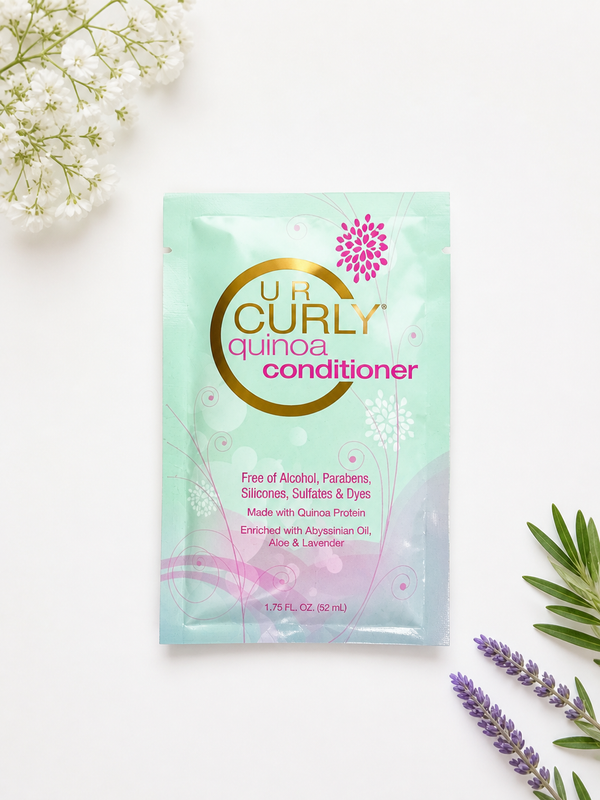 UR Curly Quinoa Argan Oil Conditioner, 1.75oz Gentle Haircare Product for Adults, Single Item Suitable for Any Hair Type