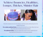 Watch & Sea Maximum & Shimmery Hair Gel, Slickback Glaze - Nourishing with Seaweed and Sea Kelp - Strong, Flexible Hold for All Hair Types - 8 oz