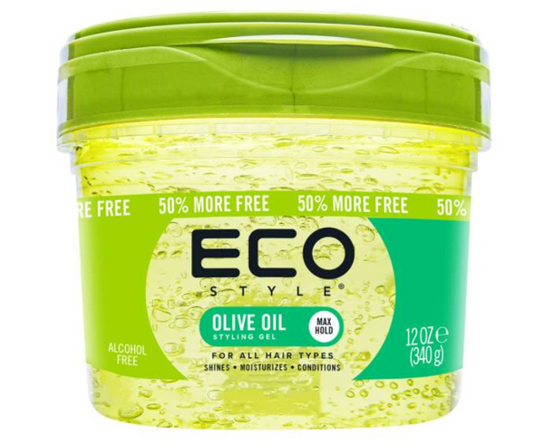 Eco- Style Professional Styling Gel with Olive Oil (12 oz / 355 ml).