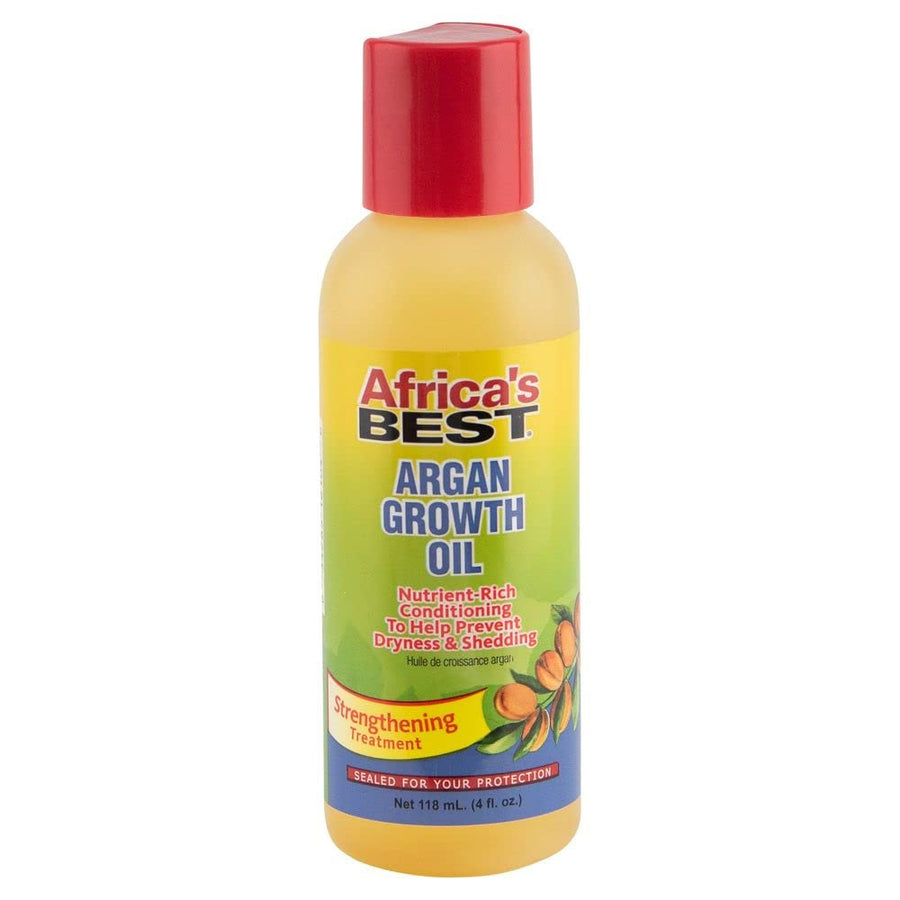 Africa's Best - Argan Growth Oil, Nutrient Rich Formula, Strengthens Hair, Stimulates Hair Growth, Conditions to Help Pr
