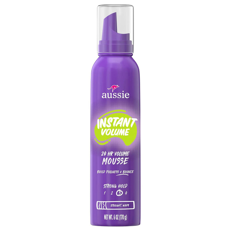 Aussie, Instant Volume Mousse Strong Hold, 6 Ounce