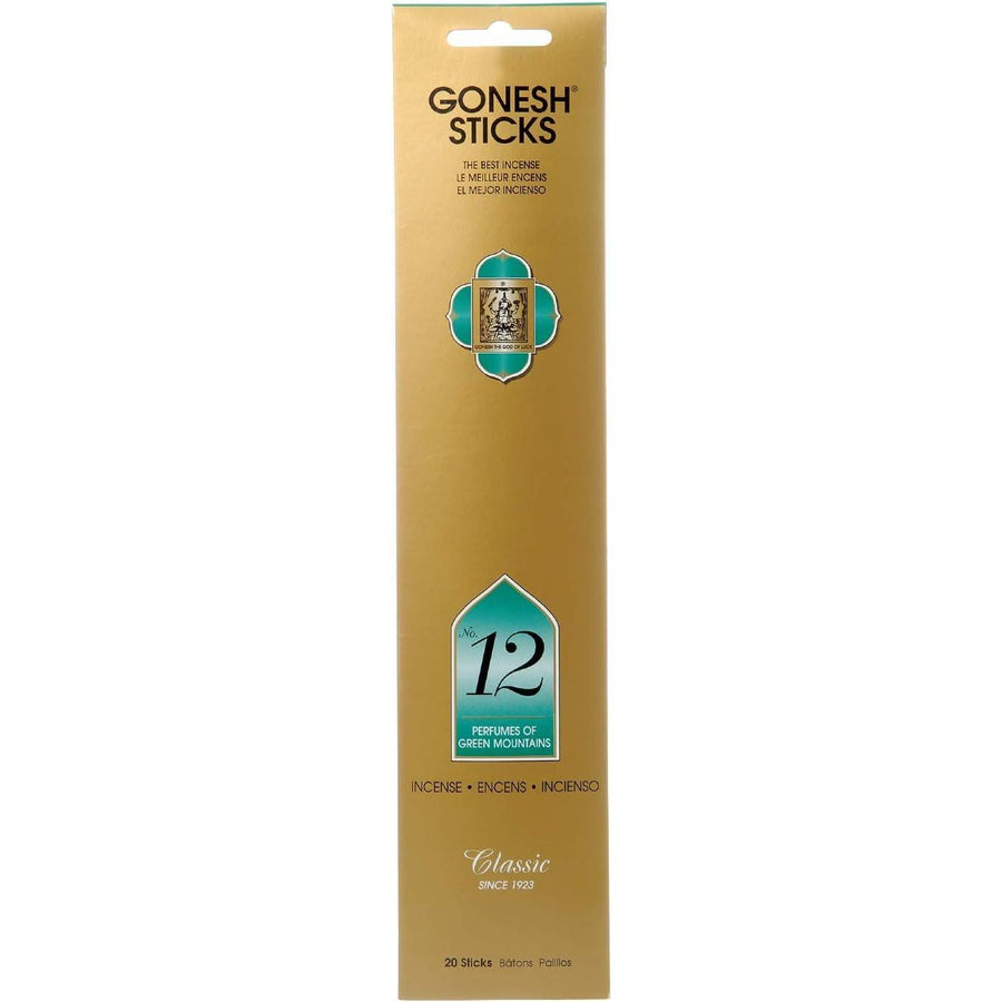Gonesh GOST12 No.12 Perfumes of Green Mountains Incense Sticks