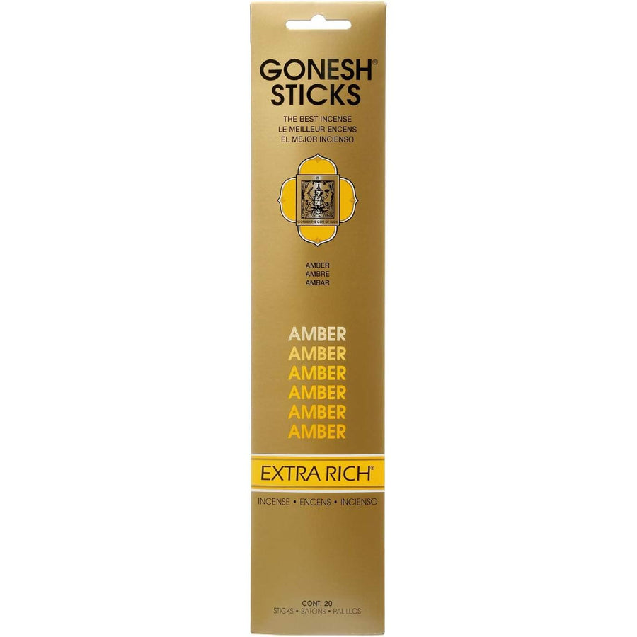 Gonesh GOXRAM Extra Rich Collection Amber Incense Sticks