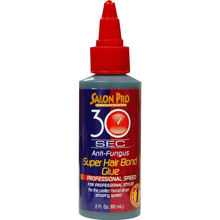 SalonPro Stylist-Approved Speed Bonding Glue for Super Hair Extensions - 2 oz Black, Perfect Bond, Anti-Fungal Hair Exte