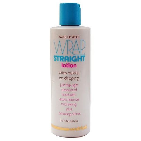 Wake Up Right Wrap Straight Lotion 8.7oz (New Black N Sassy Bounce N Swing Wrap Lotion)