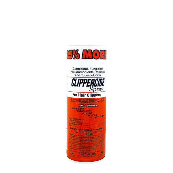 Clippercide 5-in-1 Long-Lasting Clipper Disinfectant Spray, 15oz, 1 Pack All Purpose Cleaner