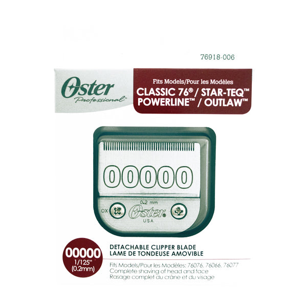 Oster Name Carbon Steel 0.2 mm Replacement Blade for Personal Care Appliances, Model 76918-006