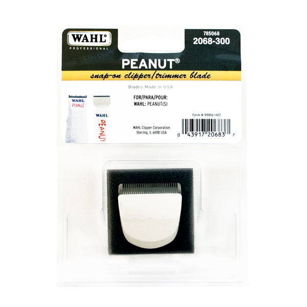 Wahl Professional Standard Snap-On Peanut Blade, Easy Maintenance, Sharp Performance, Compatible with Black Peanut and Sterling Bullet
