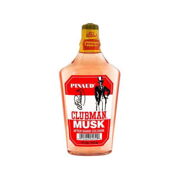 Clubman Pinaud Musk After Shave Cologne – Refreshing Aftershave for Men Cologne for Smooth Skin, 6 oz