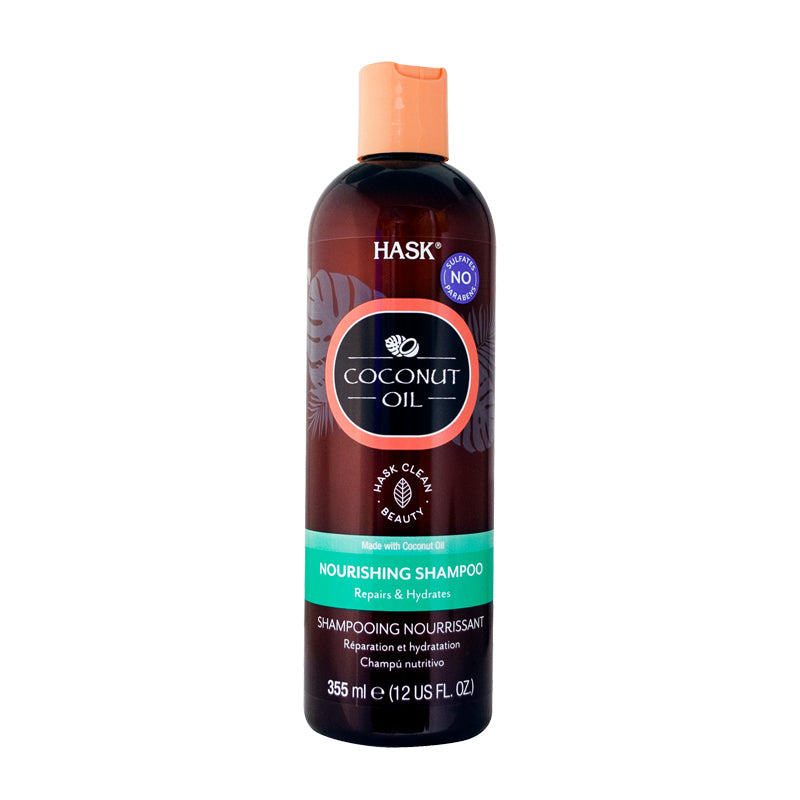 Hask Monoi Coconut Oil Nourishing Shampoo, 12 Ounce
