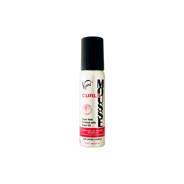 VIG0ROL Curls Mousse, Travel Size, 2.5 OZ