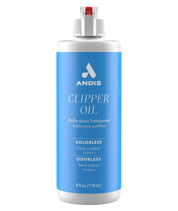 Andis Hair Clipper Blade Oil Set - Specially Formulated, Includes Cleaning Brush for Hair Clippers and Trimmers