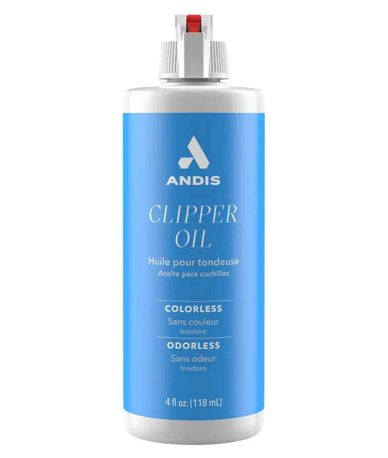 Andis Hair Clipper Blade Oil Set - Specially Formulated, Includes Cleaning Brush for Hair Clippers and Trimmers