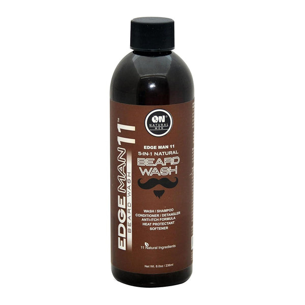 On Natural Men | Edge Man 11 | 5-IN-1 Beard Wash 8 oz