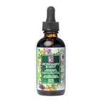 Fantasia IC Organic Biotin Rosemary Oil - 2 oz Daily Dry Hair and Scalp Strengthening Treatment with Mint