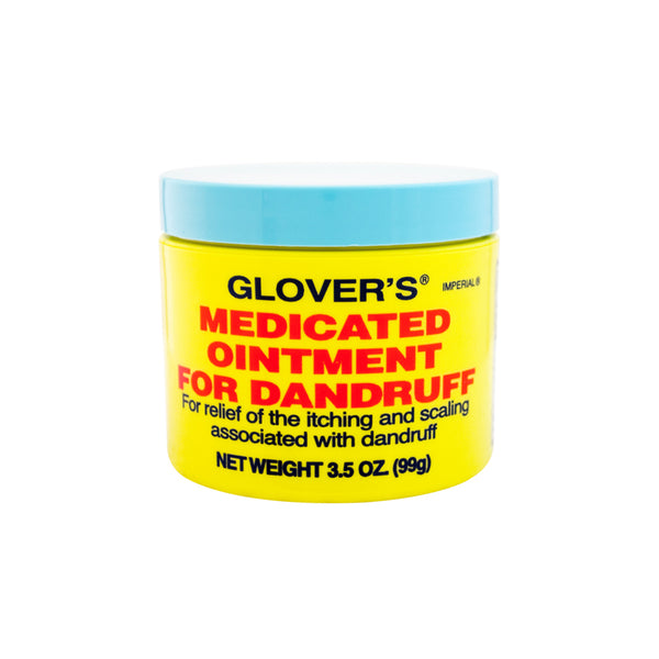 Glover's Medicated Anti-Dandruff Ointment, 3.5 Oz Haircare Treatment for Adults, Dry Scalp Creams