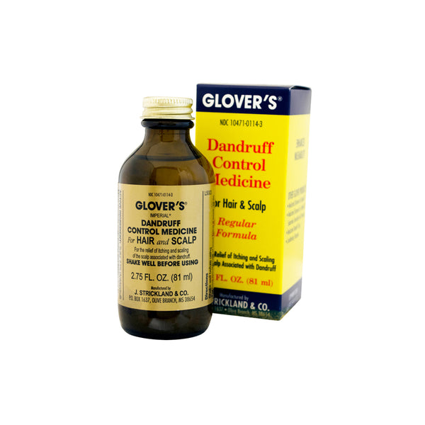 Glovers Dandruff Control Medicine, Regular Formula, 2.75oz Scalp Treatment for Haircare (Beauty & Personal Care)